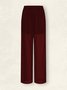 Women's Plain Holiday Going Out Two Piece Set Half Sleeve Casual Summer Top With Pants Matching Set