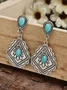 Retro Turquoise Bohemian Earrings