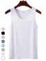 Women's Sleeveless Tank Top Camisole Summer Plain Crew Neck Daily Going Out Casual Top