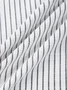 Women's Trousers Straight Pants Daily Going Out Casual Buttoned Cotton Striped Spring/Fall Pants