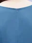 Women's Chiffon Two Piece Wedding Guest Crew Neck Semi Formal 2 Piece Sets