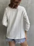 Plain Casual Jacquard Others Kimono