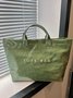 Casual Waterproof PVC Large Capacity Tote Bag