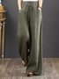 Women's Plain Long Pant Casual Spring/Fall Trousers