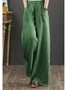 Women's Plain Long Pant Casual Spring/Fall Trousers
