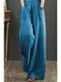 Women's Plain Long Pant Casual Spring/Fall Trousers