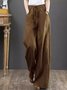 Women's Plain Long Pant Casual Spring/Fall Trousers