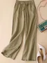Women's Plain Long Pant Casual Spring/Fall Trousers
