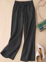 Women's Plain Long Pant Casual Spring/Fall Trousers