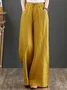 Women's Plain Long Pant Casual Spring/Fall Trousers