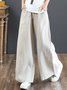 Women's Plain Long Pant Casual Spring/Fall Trousers