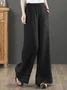 Women's Plain Long Pant Casual Spring/Fall Trousers