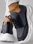 Casual Plain All Season Flyknit Sneakers
