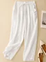 Women Plain Long Pant Casual Spring/Fall Trousers