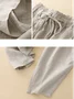 Women Plain Long Pant Casual Spring/Fall Trousers