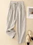 Women Plain Long Pant Casual Spring/Fall Trousers