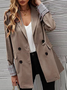Women's Spring/Fall Outerwear Casual Plain Long Sleeve Regular Blazer