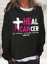Women's Crew Neck Animal Casual Spring/Fall Long Sleeve Sweatshirt