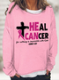 Women's Crew Neck Animal Casual Spring/Fall Long Sleeve Sweatshirt
