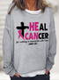 Women's Crew Neck Animal Casual Spring/Fall Long Sleeve Sweatshirt