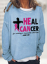 Women's Crew Neck Animal Casual Spring/Fall Long Sleeve Sweatshirt