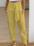 Women's Floral Long Pant Casual Spring/Fall Trousers