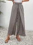 Women's Trousers Daily Going Out Casual Geometric Spring/Fall Pants