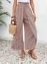 Women's Trousers Daily Going Out Casual Geometric Spring/Fall Pants