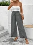 Women's Trousers Daily Going Out Casual Geometric Spring/Fall Pants