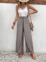 Women's Trousers Daily Going Out Casual Geometric Spring/Fall Pants