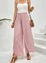 Women's Trousers Daily Going Out Casual Geometric Spring/Fall Pants