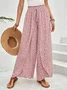 Women's Trousers Daily Going Out Casual Geometric Spring/Fall Pants