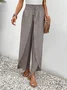Women's Trousers Daily Going Out Casual Geometric Spring/Fall Pants