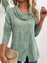 Women Floral Long Sleeve Blouse Spring/Fall Daily Casual Top