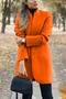 Women's Autumn Outerwear Casual Plain Long Sleeve Jacket