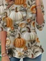 Women's Long Sleeve Tee T-shirt Spring/Fall Halloween Jersey Crew Neck Daily Going Out Casual Top