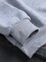 Women's Crew Neck Cat Casual Spring/Fall Jersey Long Sleeve Sweatshirt