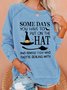 Women's Crew Neck Halloween Casual Spring/Fall Long Sleeve Sweatshirt