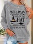 Women's Crew Neck Halloween Casual Spring/Fall Long Sleeve Sweatshirt