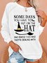 Women's Crew Neck Halloween Casual Spring/Fall Long Sleeve Sweatshirt