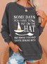 Women's Crew Neck Halloween Casual Spring/Fall Long Sleeve Sweatshirt