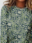 Women's Long Sleeve Tee T-shirt Spring/Fall Floral Jersey Crew Neck Daily Going Out Casual Top