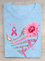 Women Text Letters Short Sleeve Tee T-shirt Crew Neck Casual Summer Top
