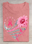 Women Text Letters Short Sleeve Tee T-shirt Crew Neck Casual Summer Top
