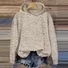 Women's Floral Spring/Fall Cotton Long Sleeve Casual Daily Hoodie