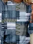 Women's Long Sleeve Tee T-shirt Spring/Fall Geometric Jersey Crew Neck Daily Going Out Casual Top