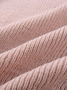 Women's Spring/Fall Plain Casual Long Sleeve Turtleneck Yarn/Wool Yarn Sweater
