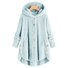 Women's Spring/Fall Outerwear Casual Plain Long Sleeve Hoodie Jacket