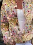 Women's Vintage Spring/Fall Floral Knitted Cardigan