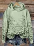 Women's Hoodie 3D Flowers Casual Spring/Fall Long Sleeve Sweatshirt